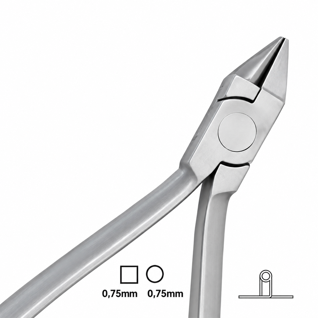 Pinza pico de pájaro 12cm OP