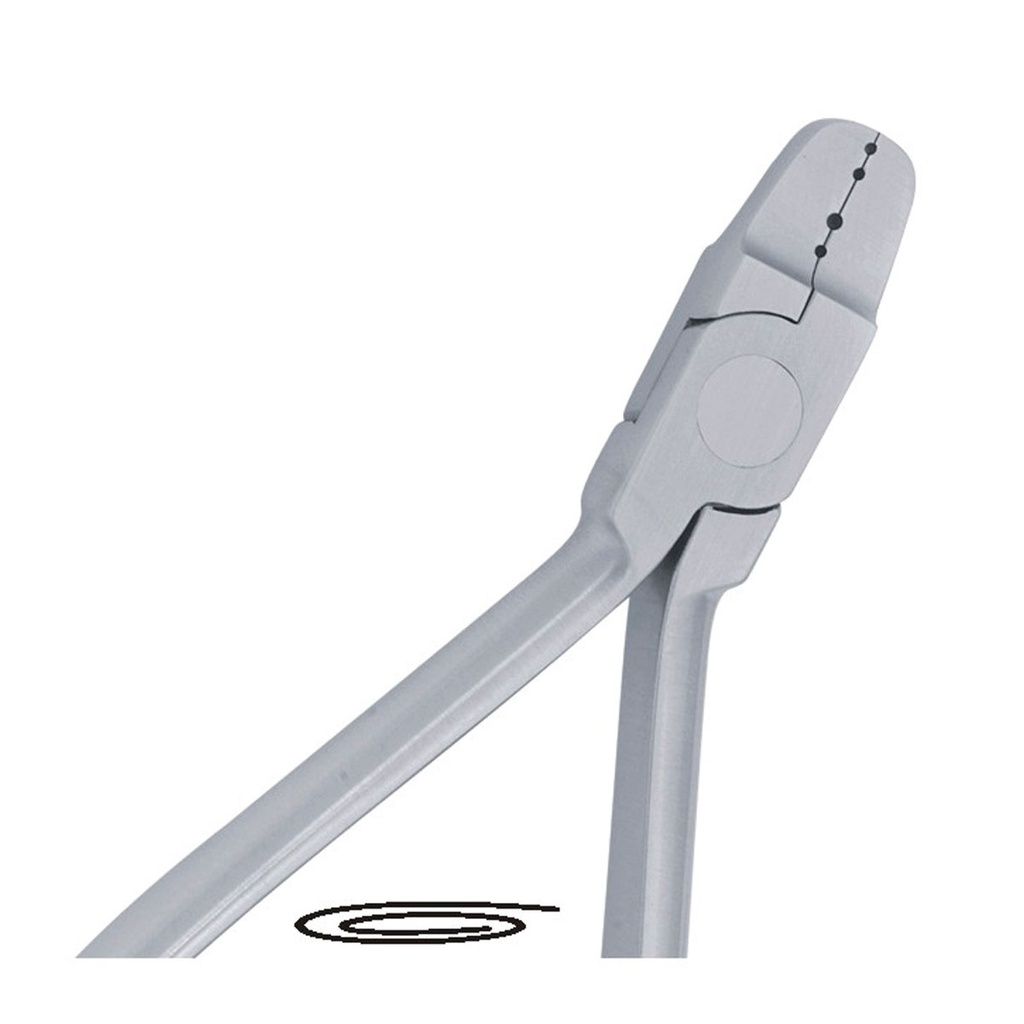 Pinza para arco lingual 12cm OP