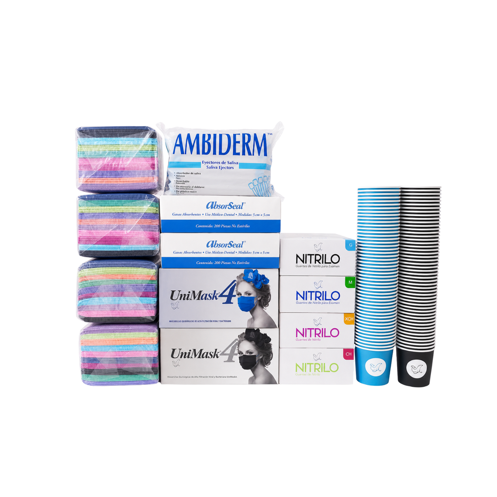 Paquete desechables Uniseal (nitrilo)