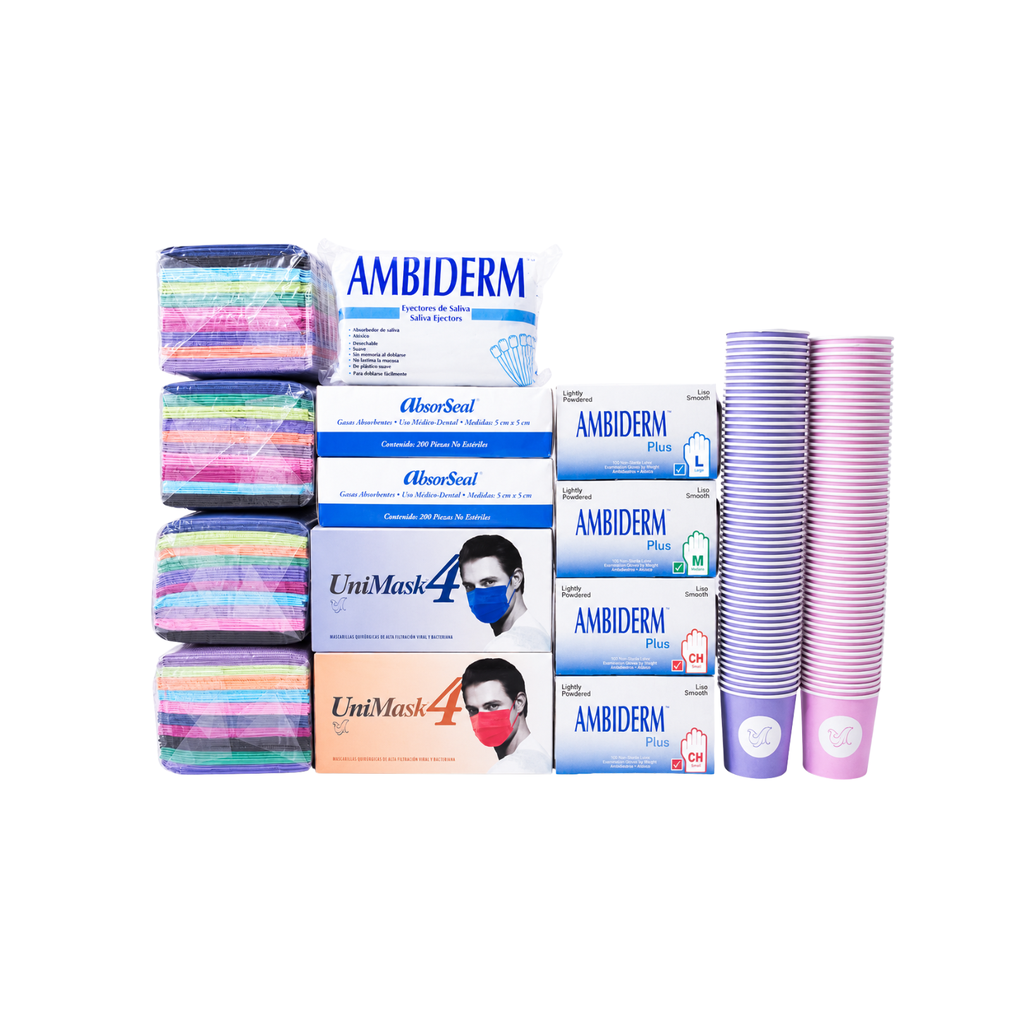 Paquete desechables Ambiderm (látex)